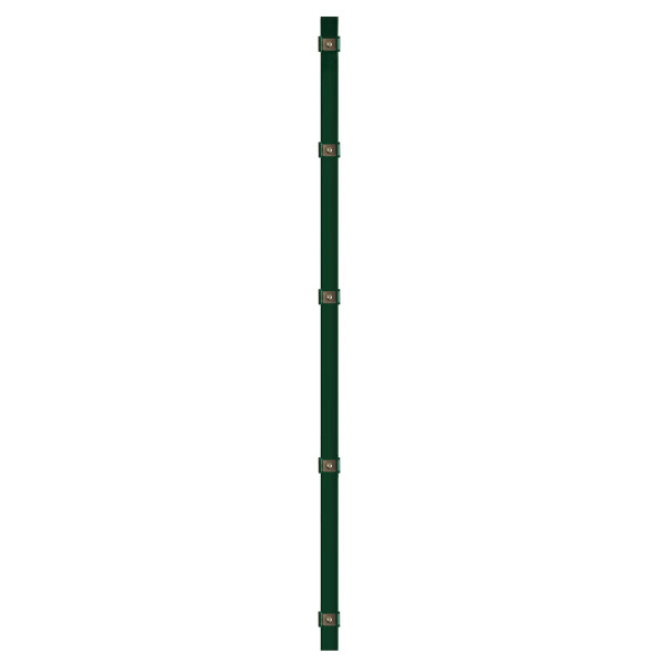 ESSENTIAL Bodenplatten-Pfosten 4x4 cm Moosgrün (149 cm)