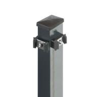 EASY Bodenplatteneckpfosten 6x6x108 cm Anthrazit