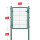 ESSENTIAL Einzeltor Moosgrün (100x100 cm)