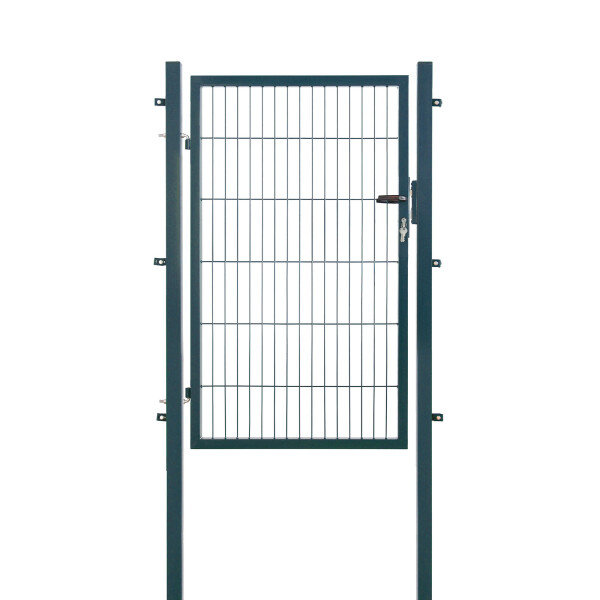 Gartentor mit Schloss BxH: 100x120 cm Anthrazit (Einzeltor)