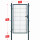 ESSENTIAL Einzeltor Anthrazit 100x140 cm 2. Wahl
