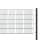 Doppelstabmattenzaun mit Pfosten 4x4 cm zum Einbetonieren