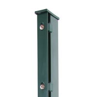 S-LINE Pfosten 6x4x180 cm mit Abdeckleiste Grün
