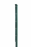 S-LINE Pfosten 6x4x180 cm mit Abdeckleiste Grün