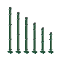 EASY Eckpfosten 4x4x128 cm Anthrazit