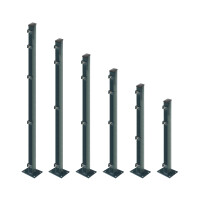 EASY Eckpfosten 4x4x148 cm Anthrazit