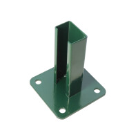 Bodenplatte 12,5 x 12,5 cm für 6 x 4 cm in Grün