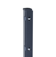 Easy Pfosten 6x4x129 cm Anthrazit mit Bodenplatte und...