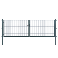 ESSENTIAL Doppeltor 400x100 cm Anthrazit