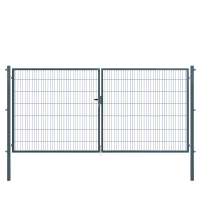 ESSENTIAL Doppeltor 400x140 cm Anthrazit