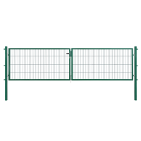 ESSENTIAL Doppeltor 400x80 cm Moosgrün