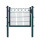 EXCLUSIVE Gartentor KARO 100 x 80 cm in Anthrazit