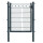 EXCLUSIVE Gartentor KARO 100 x 120 cm in Anthrazit