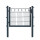 EXCLUSIVE Gartentor RING 100 x 80 cm in Anthrazit