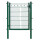EXCLUSIVE Gartentor KARO 100 x 120 cm in Moosgrün