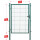 ESSENTIAL Einzeltor 120 x 140 cm in Moosgrün
