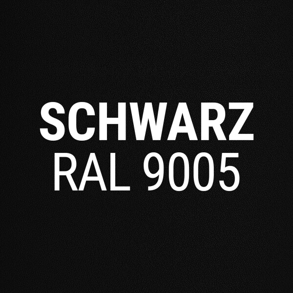 Schwarz RAL 9005